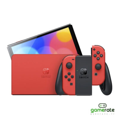 کنسول بازی Nintendo Switch OLED رنگ قرمز