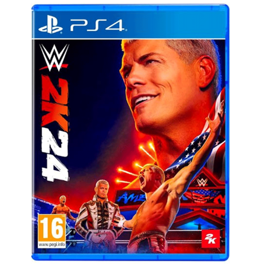 WWE 2k 24 cover ps4