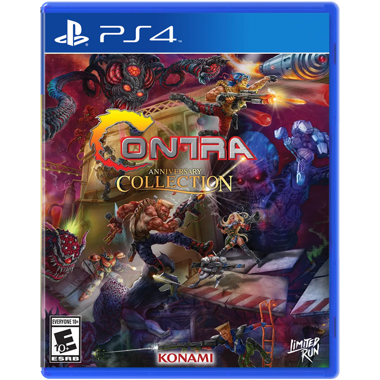 contra anniversary collection cover ps4