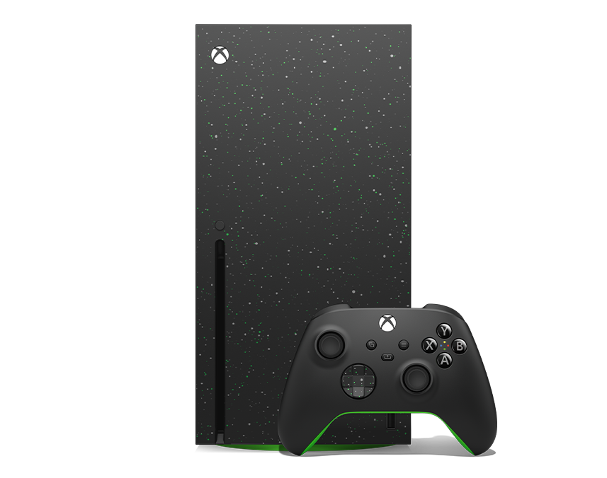 xbox series x galaxy black