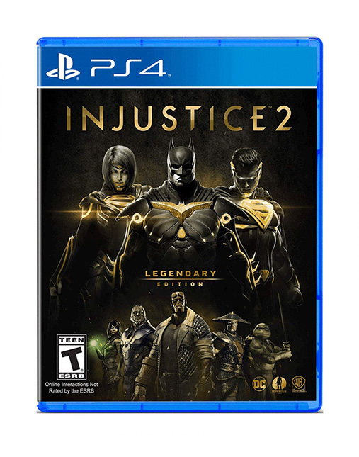 Injustice 2 Legendary Edition cover ps4