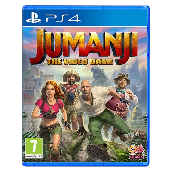 jumanji the video game cover ps4