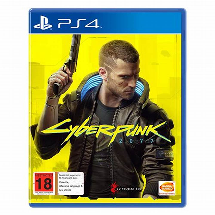 cyberpunk 2077 cover game ps4