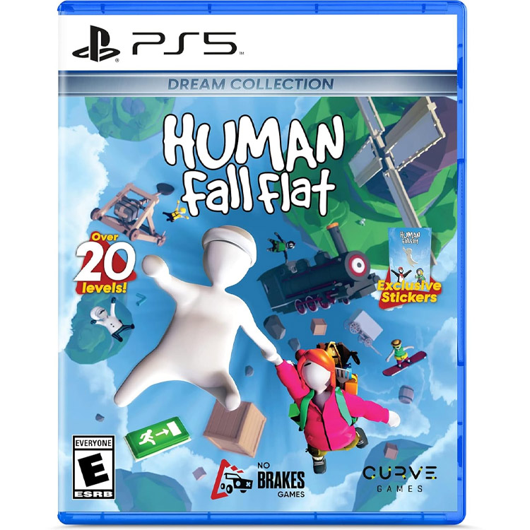 human fall flat dream collection ps5 game cover