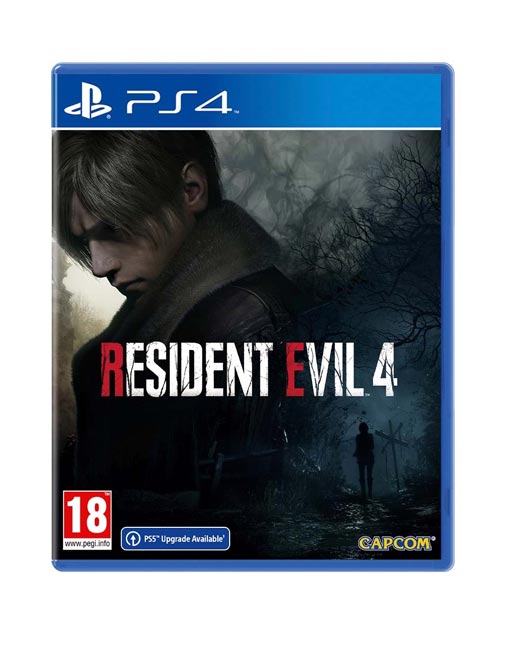 resident evil 4 remake ps4 game cover