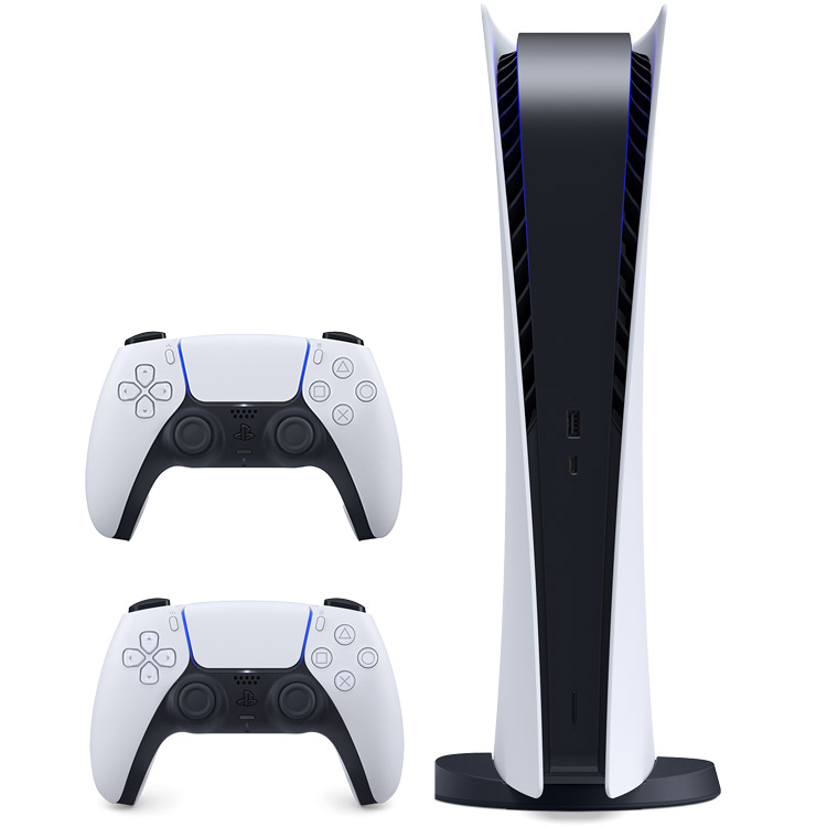 پلیاستیشن 5 دیجیتال باندل 2 دسته - PlayStation 5 Digital Dualsense Bundle